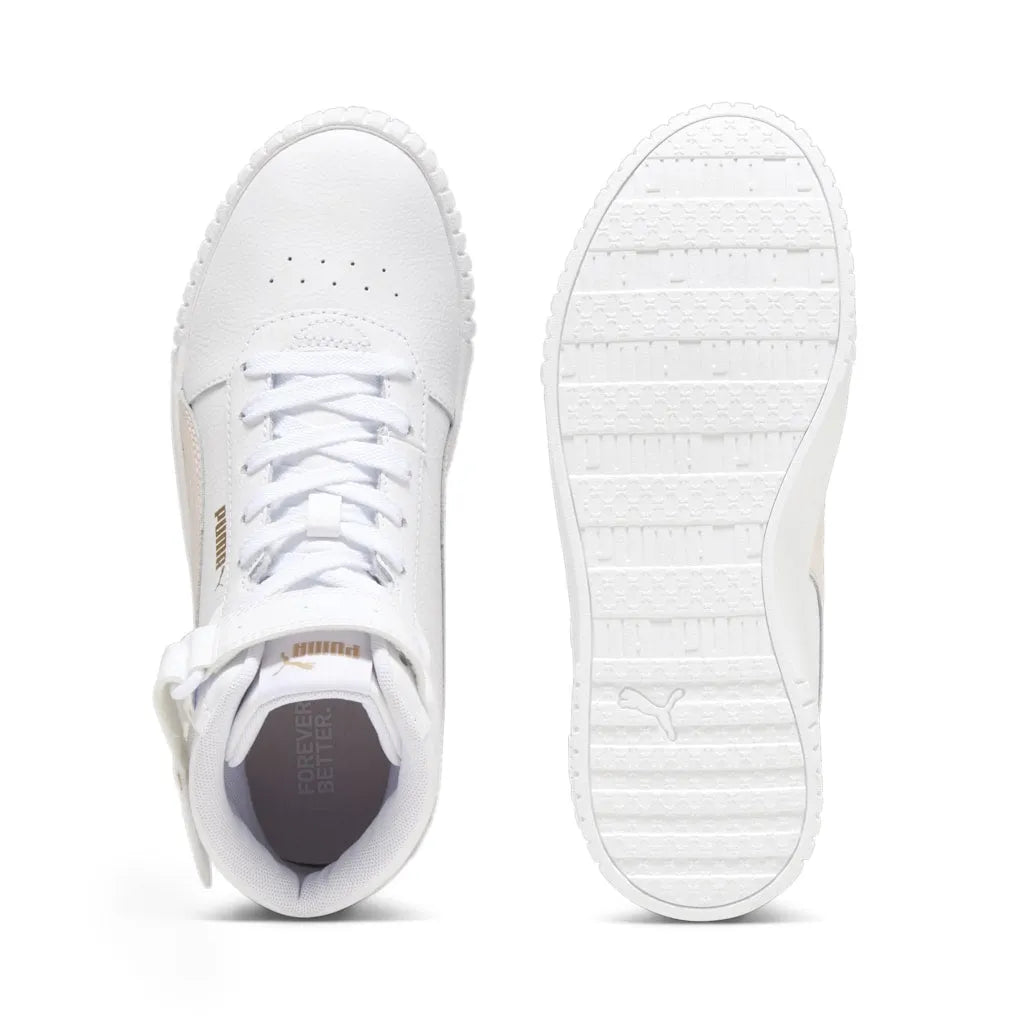 Puma Carina 2.0 Mid White-Frosty Pink-PU Utcai cipő - Sportmania.hu