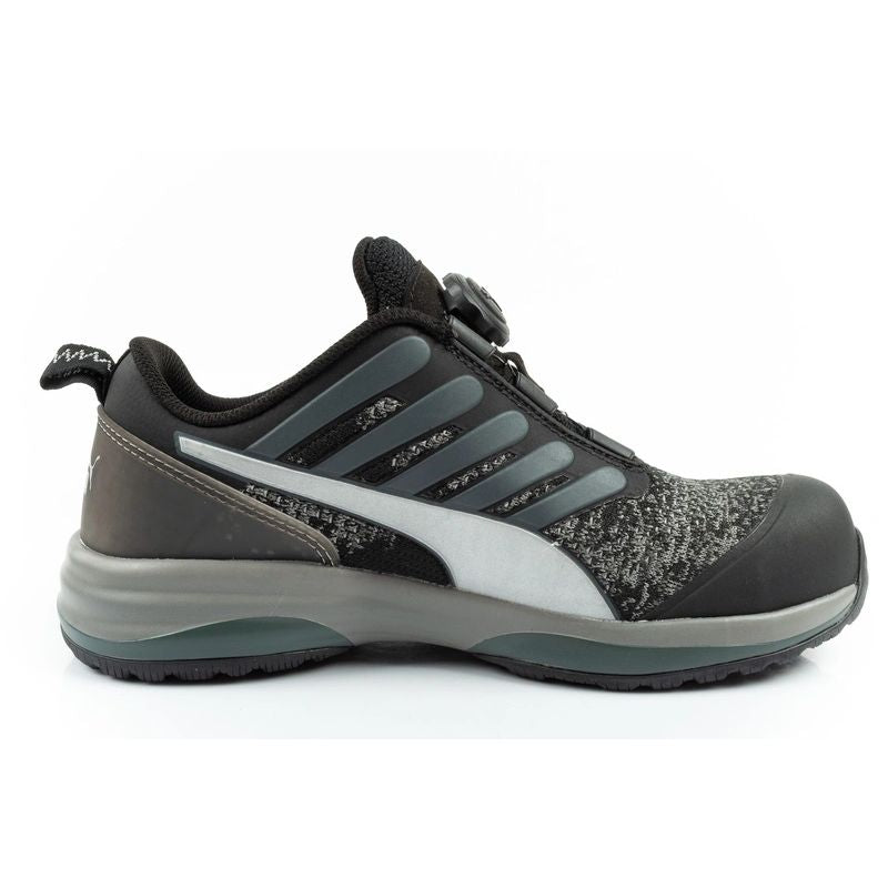 Puma Charge Black Disc Low S1P ESD HRO SRC Work Black BOA fekete utcai cipő 64.454.1