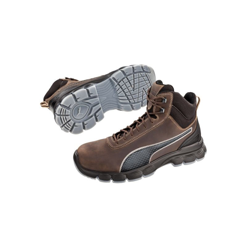Puma Cordur Brown Mid M MLI-S14B9 , dark brown Cipő - Sportmania.hu