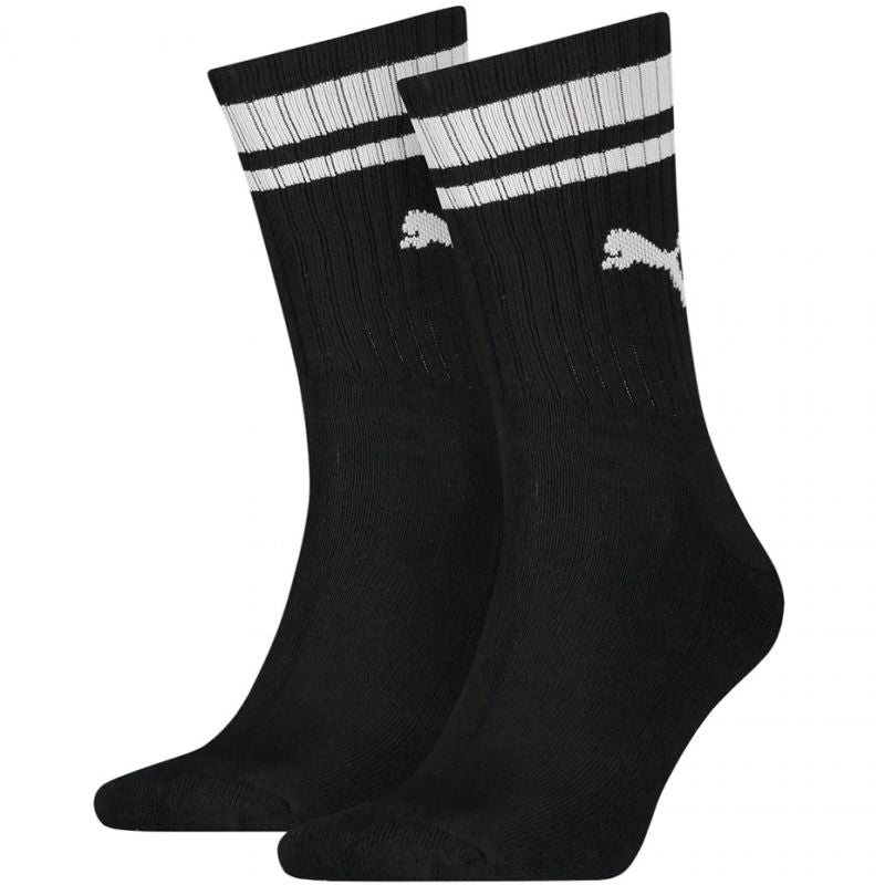 Puma Crew Heritage Stripes 2 pack Unisex Zokni 90794401