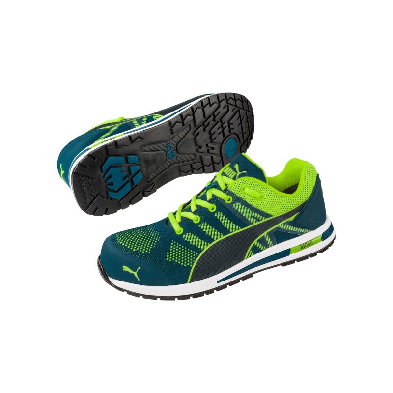 Puma Elevate Knit Green Low Men's Shoes (Green) férfi MLI-S10B7