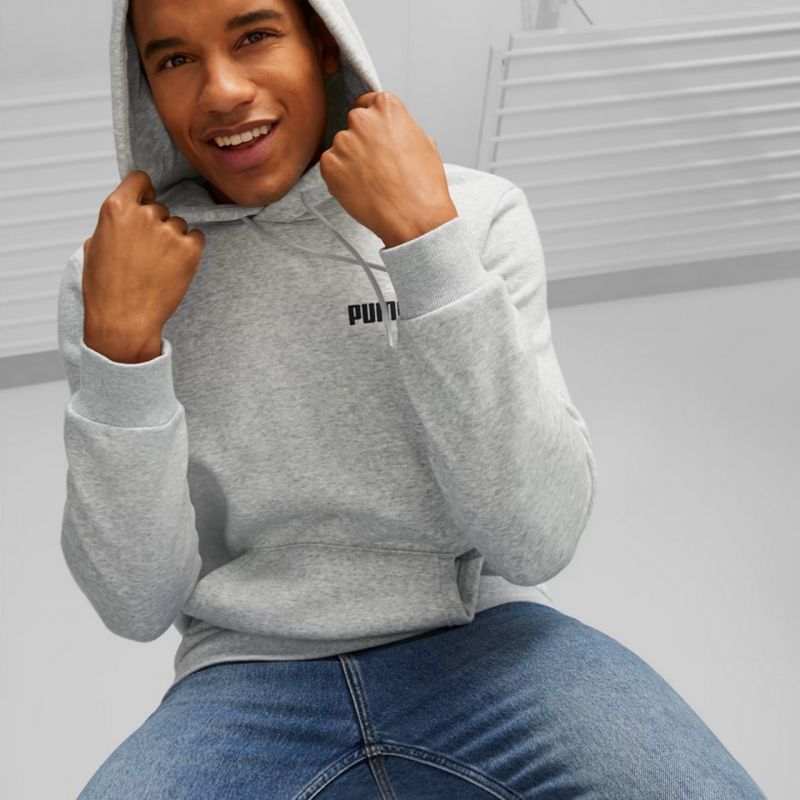 Puma ESS+ 2 Col Small Logo Hoodie FL M 674471 04 Kapucnis pulóver - Sportmania.hu