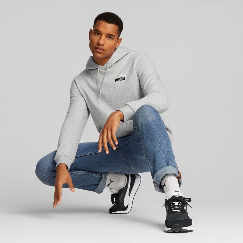 Puma ESS+ 2 Col Small Logo Hoodie FL M 674471 04 Kapucnis pulóver - Sportmania.hu