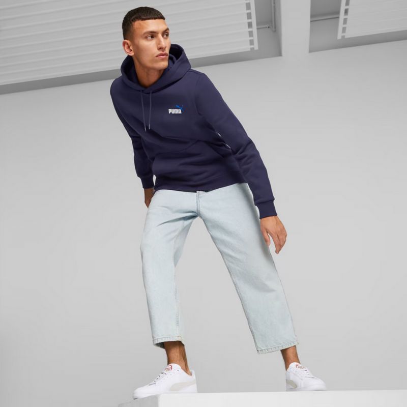 Puma ESS+ 2 Col Small Logo Hoodie FL M 674471 06 - Sportmania.hu