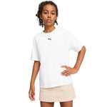Puma Ess Centered Cat Logo Boxy Tee for Kids 685131 fehér gyerek póló 68513102
