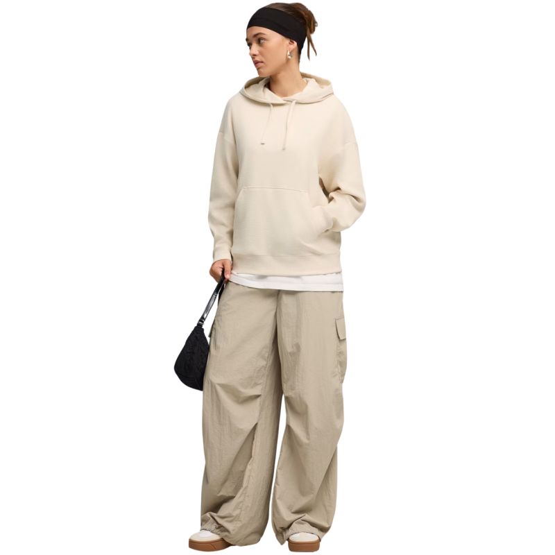 Puma ESS Elevated Comfort Hoodie 691814 krém női kapucnis pulóver