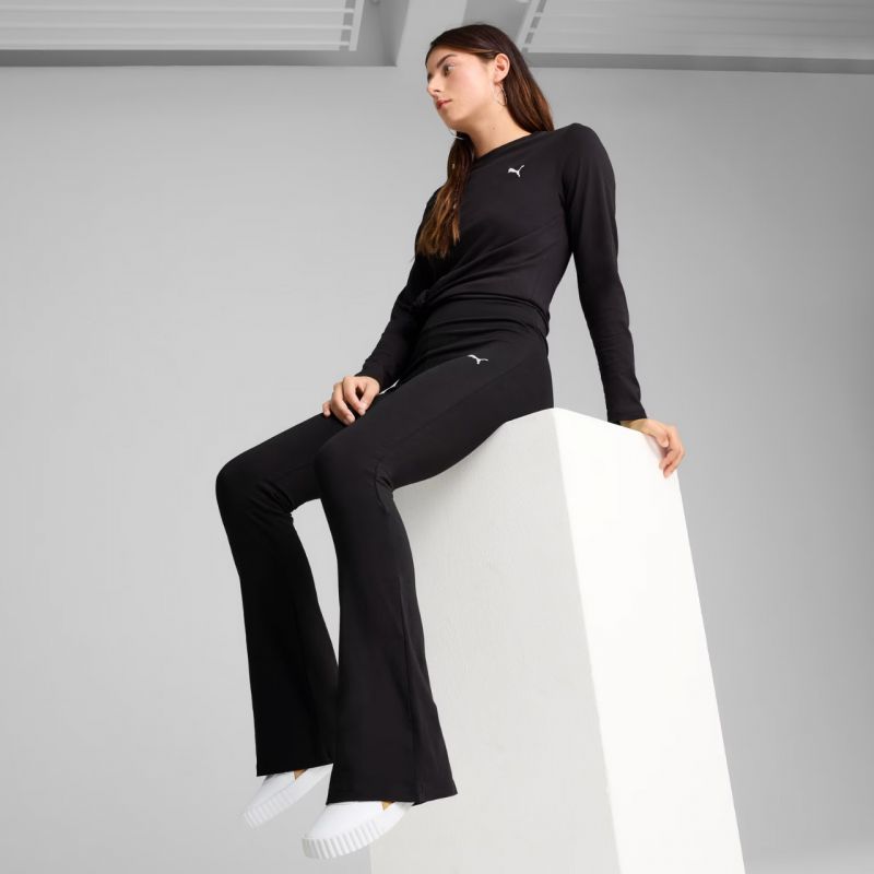 Puma Ess High-Waist Flared Leggings W 631542 01 Leggings - Sportmania.hu