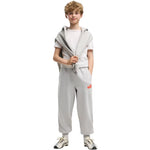 Puma ESS Logo Lab Relaxed Kids’ Trousers 694675 gyerek nadrág, szürke