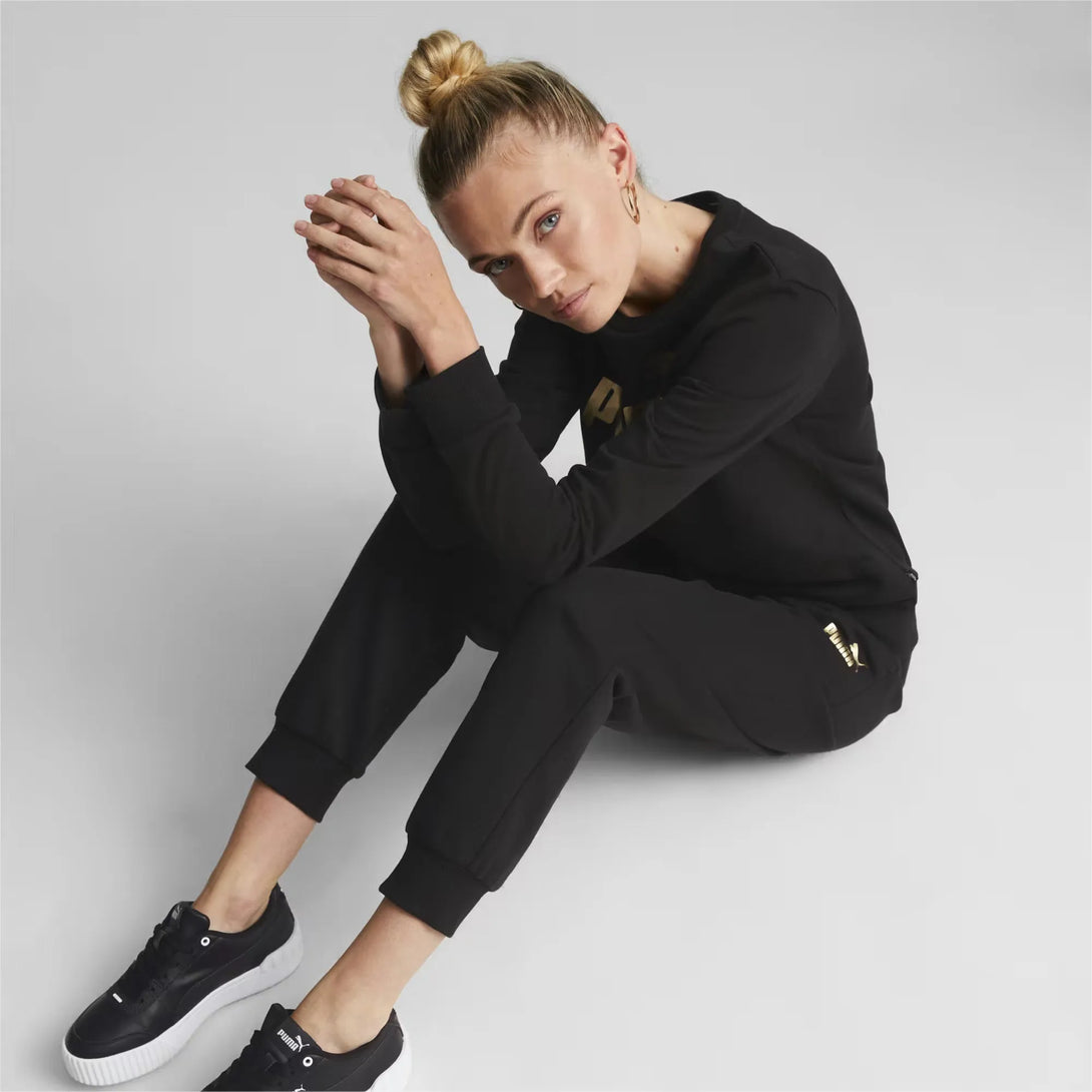 Puma ESS+ Metallic melegítő, női Nadrág - Sportmania.hu