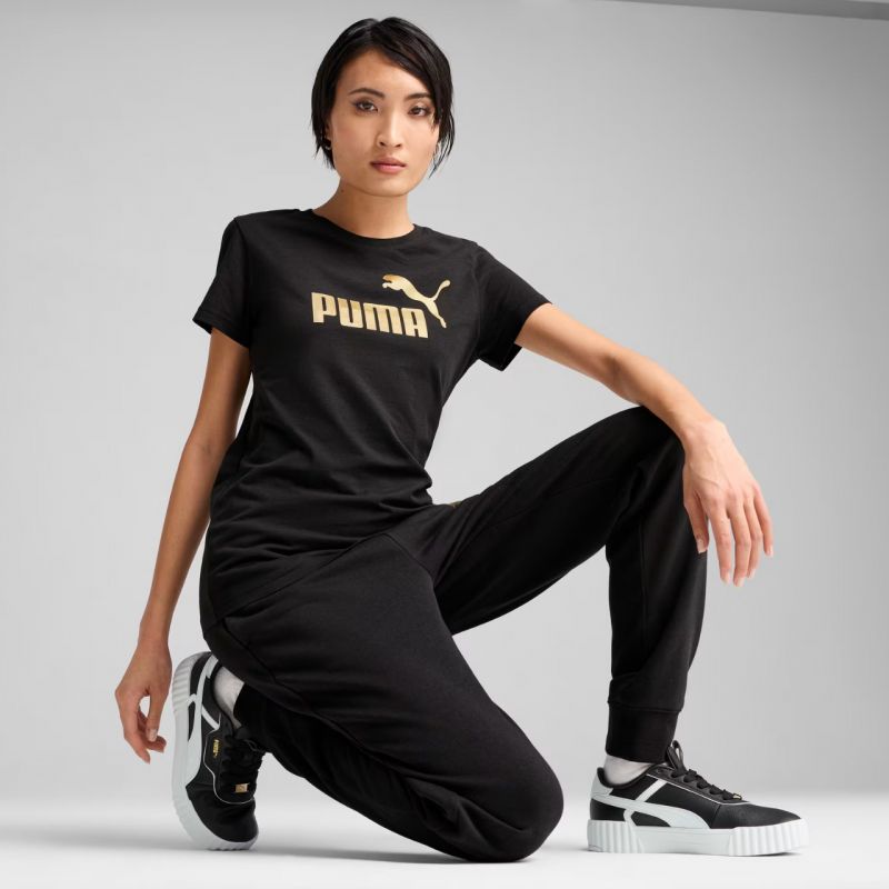 Puma Ess Metallic No. 1 Logo T-shirt W 631536 51 póló - Sportmania.hu