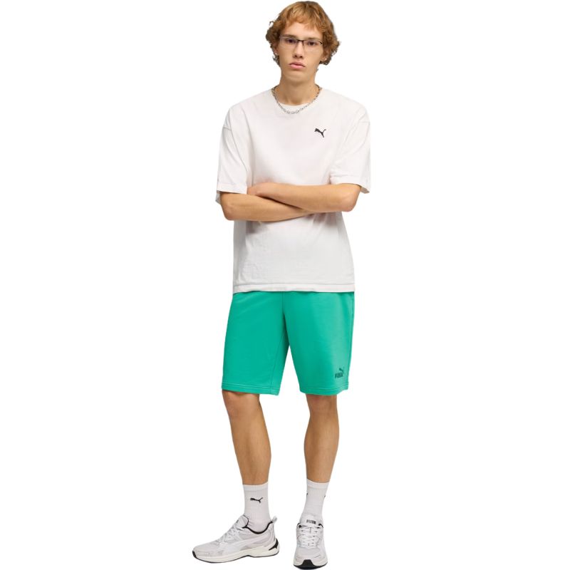 Puma ESS No.1 Logo 10" (s) 682595 zöld férfi rövidnadrág
