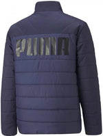 Puma ESS+ Padded Jacket Peacoat Kabát - Sportmania.hu