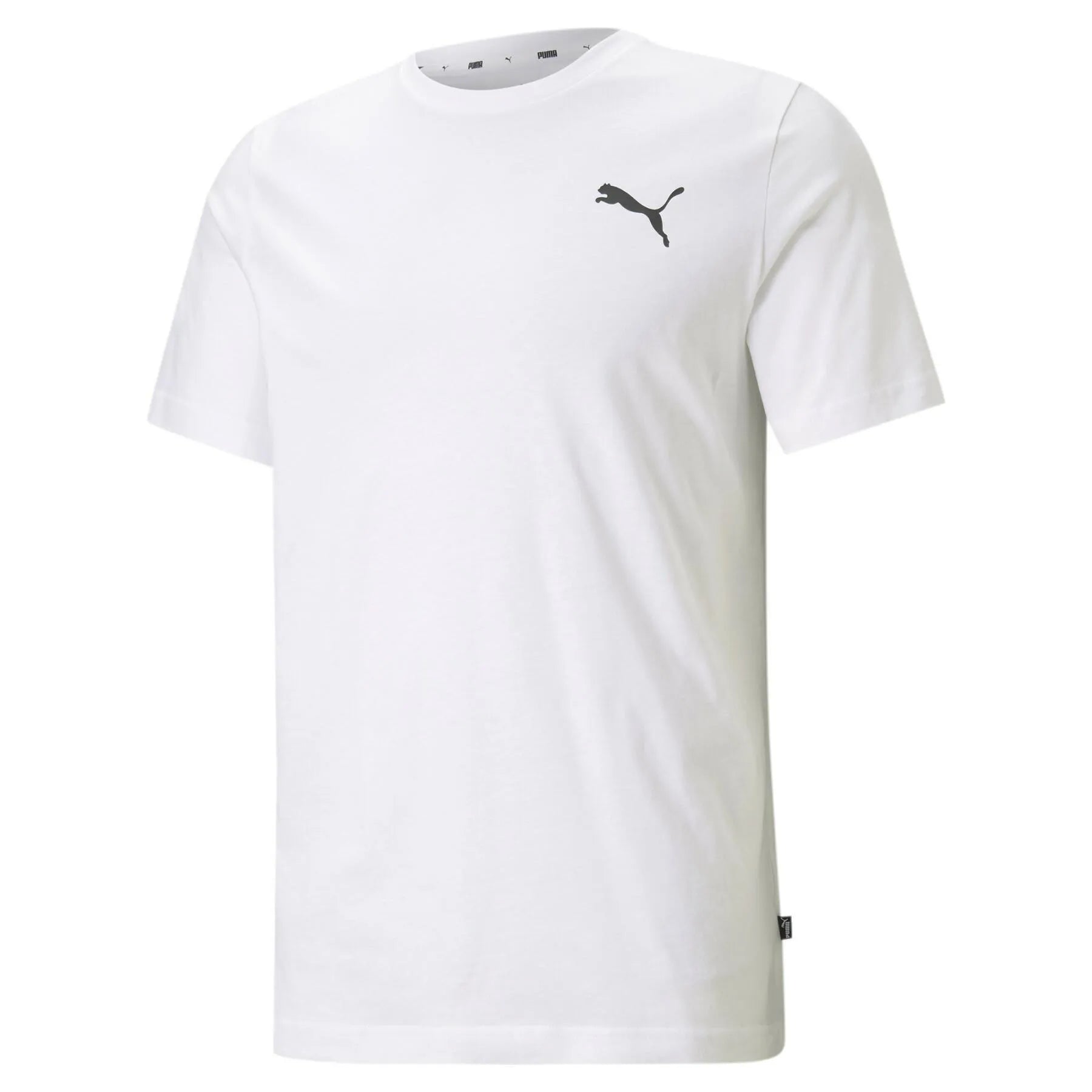 Puma ESS Small Logo fehér férfi Póló