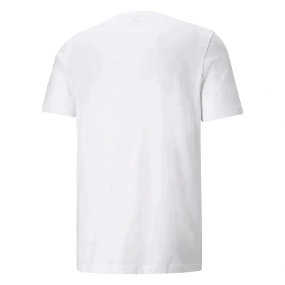 Puma ESS Small Logo fehér férfi Póló