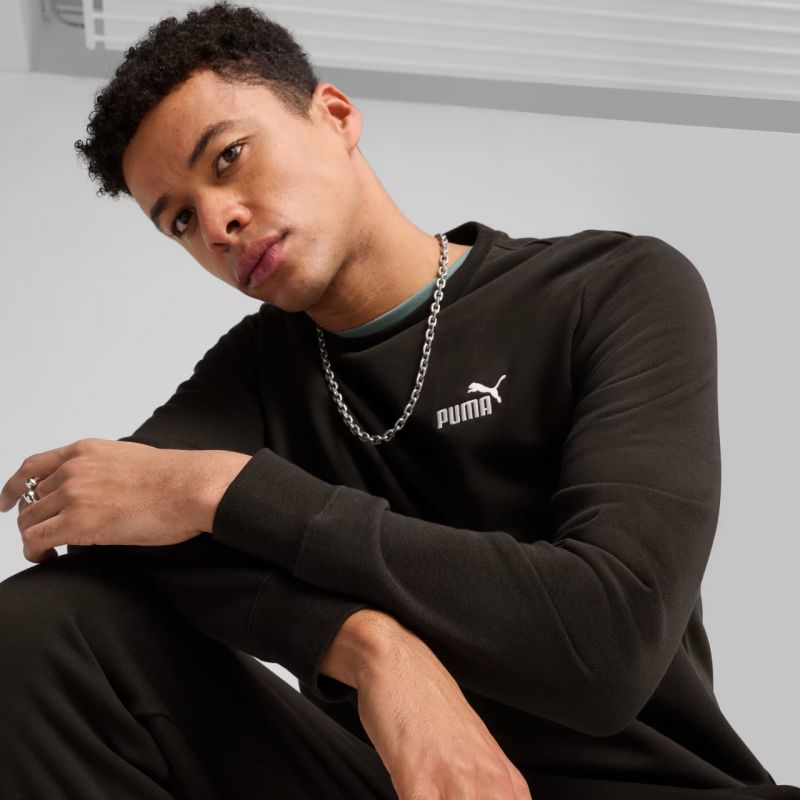 Puma ESS Small No.1 Logo Crew TR M sweatshirt 682564 01 Pulóver - Sportmania.hu