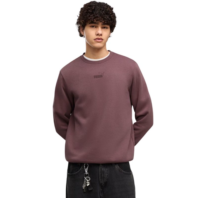 Puma ESS Small No.1 Logo Sweatshirt 692913 férfi pulóver, barna