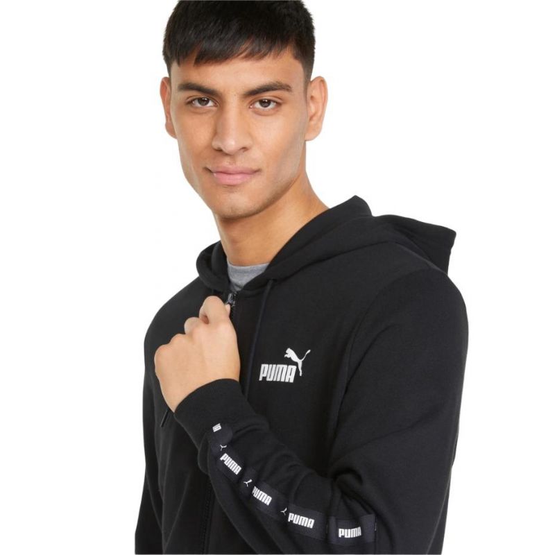 Puma ESS + Tape Full-Zip Hoodie TR M 848768 01 Kapucnis pulóver - Sportmania.hu
