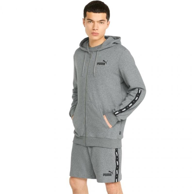 Puma ESS + Tape Full-Zip Hoodie TR M 848768 03 Kapucnis pulóver - Sportmania.hu