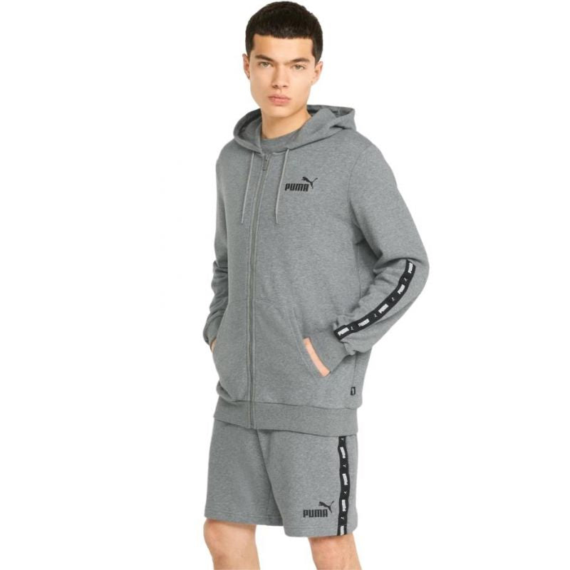 Puma ESS + Tape Full-Zip Hoodie TR M 848768 03 Kapucnis pulóver - Sportmania.hu