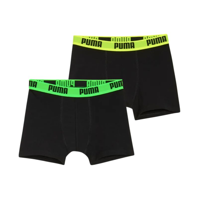 Puma Everyday Basic 2-pack kids' boxers 938971 fekete gyerek