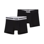 Puma Everyday Placed Logo Men's Boxer Shorts 2 Pack 938476 fekete férfi