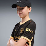 Puma Manchester City Away Replica JSY Junior Jersey fekete gyerek póló 784342-03