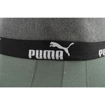 Puma Men's Boxer Briefs 9-Pack Black Gray Comfortable Cotton khaki férfi alsónemű