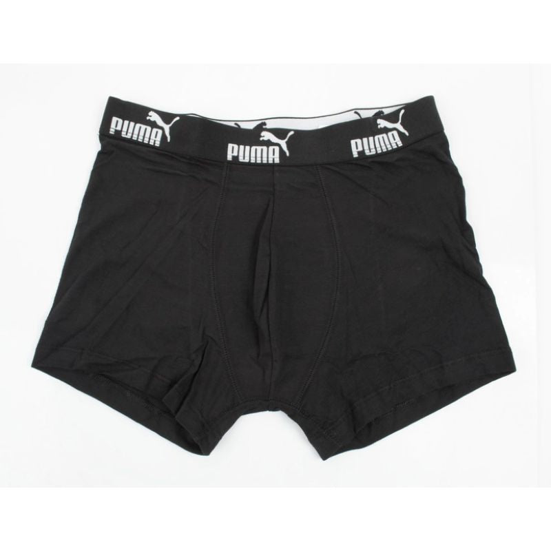 Puma Men's Boxer Briefs 9-Pack Black Gray Comfortable Cotton khaki férfi alsónemű