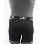Puma Men's Boxer Briefs 9-Pack Black Gray Comfortable Cotton khaki férfi alsónemű