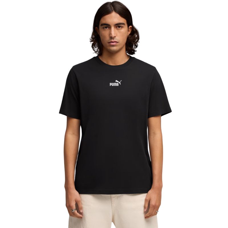 Puma Men's ESS Small No. 1 Logo Centered Tee 692912 fekete férfi póló