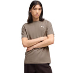 Puma Men's Wardrobe Ess Tee dark 629644 bézs férfi póló 62964481