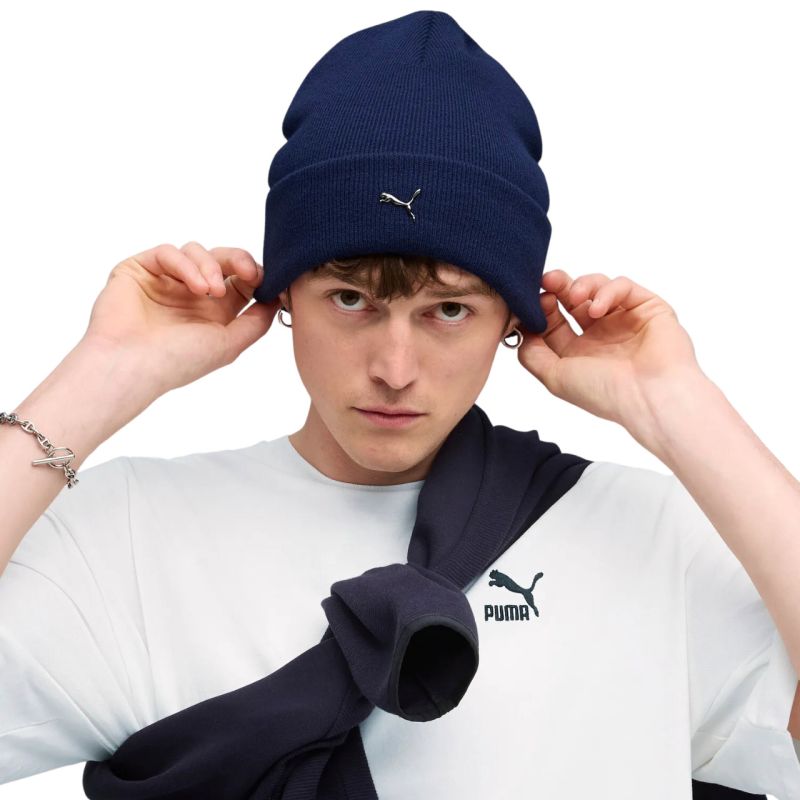 Puma Metal Cat Cap Navy Blue Kötött sapka 2640402