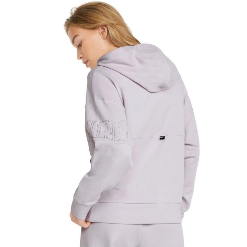 Puma Power Colorblock Stardust Hoo Sweatshirt W 848828 73 Pulóver - Sportmania.hu