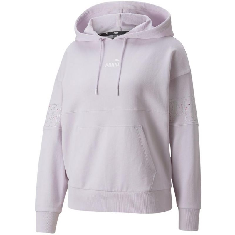 Puma Power Colorblock Stardust Hoo Sweatshirt W 848828 73 Pulóver - Sportmania.hu