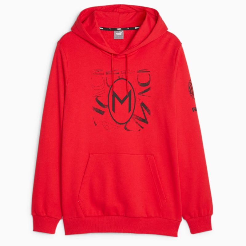 Puma Puma AC Milan FtbCore Graphic Hoody Pulóver férfi 772316-01