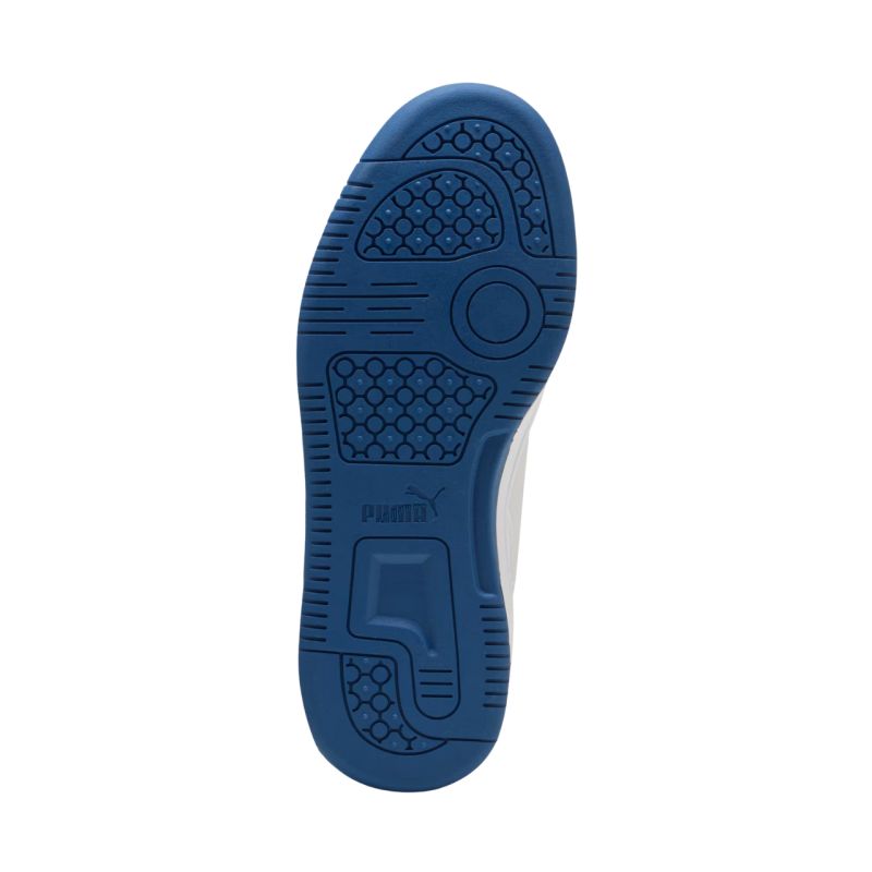 Puma Rebound V6 Lo Mid kids' white and blue gyerek Cipő 39383328