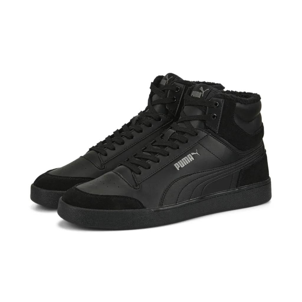 Puma Shuffle Mid Fur Black- Bla Utcai cipő - Sportmania.hu