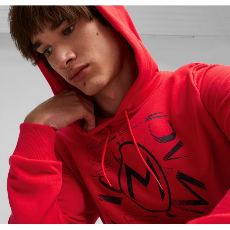 Puma Sweatshirt Puma AC Milan FtbCore Graphic Hoody M 772316-01 Pulóver - Sportmania.hu
