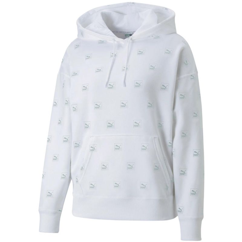 Puma Sweatshirt Puma Brand Love AOP Hoodie FL W 535706 02 Pulóver - Sportmania.hu