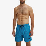 PUMA SWIM MEN LOGO PRINT MID férfi Fürdőruha