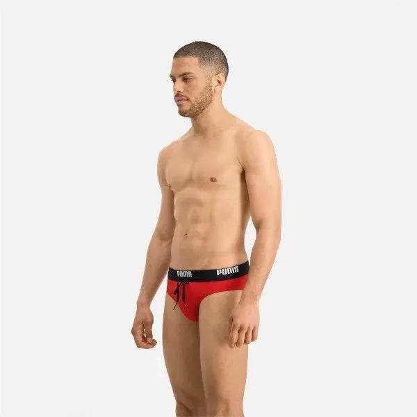 Puma SWIM MEN LOGO SWIM BRIEF 1P Úszónadrág férfi Fürdőruha