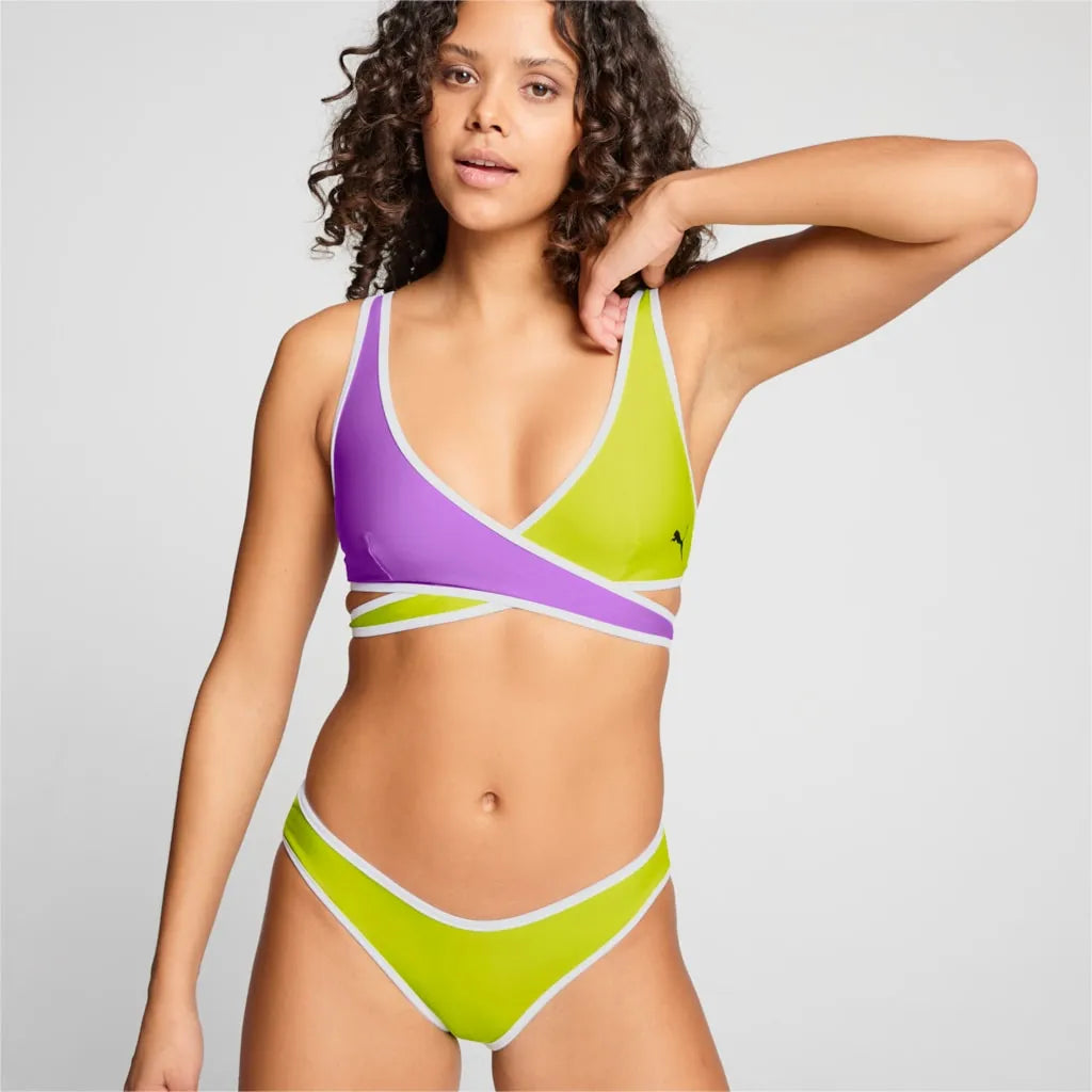 Puma SWIM WOMEN CONTOUR PLUNGE TOP 1P Fürdőruha - Sportmania.hu