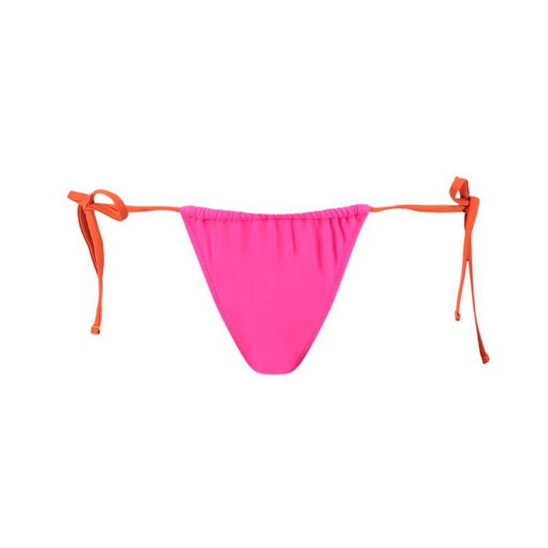 Puma Swim Women Side Tie Tanga String Bikini - Bikini Bottom 1P női fürdőruha 938066-02