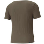 Puma T-shirt Puma Her Ribbed Slim Grape Leaf W női Póló 53191744