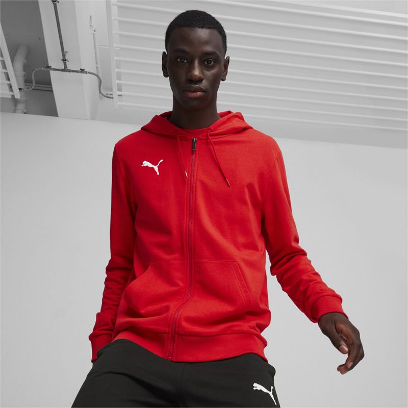 Puma Team Goal Casuals Hooded M 658595 01 sweatshirt Pulóver - Sportmania.hu