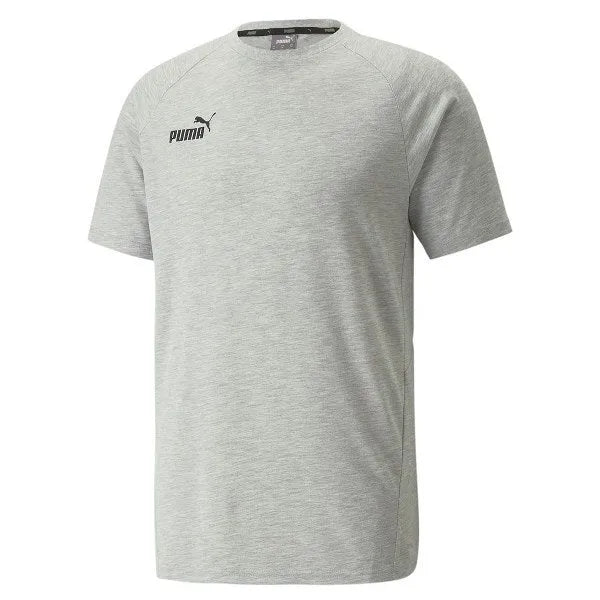 Puma teamFINAL Casuals Tee Light Gray Heather Póló - Sportmania.hu