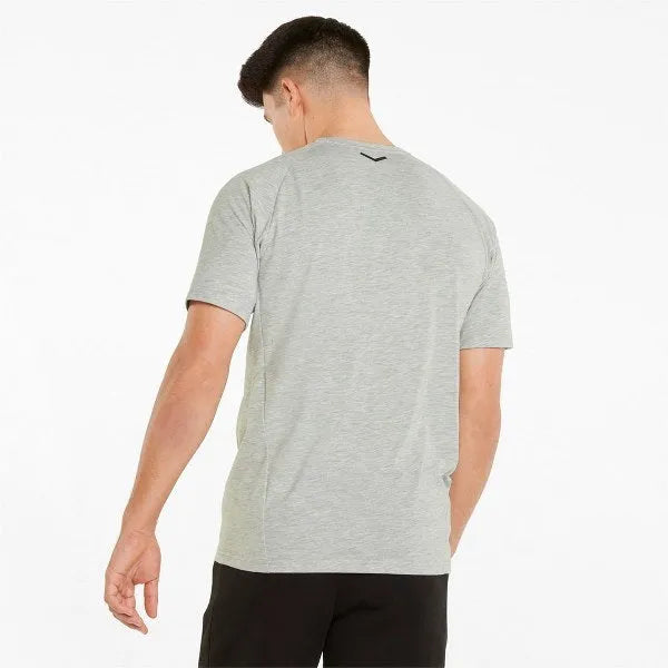 Puma teamFINAL Casuals Tee Light Gray Heather Póló - Sportmania.hu