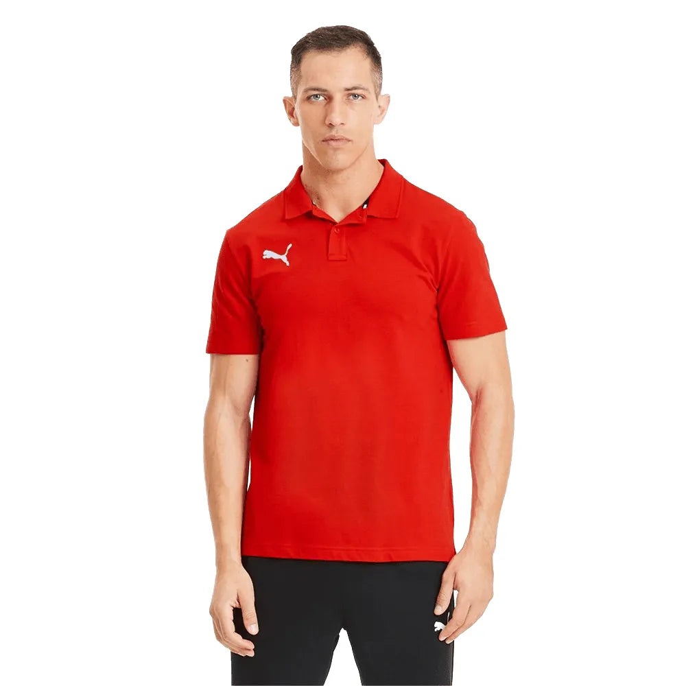 Puma teamGOAL 23 Casuals Polo Puma Red Póló - Sportmania.hu