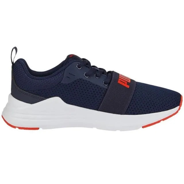 Puma Wired Run Jr Peacoat- Red Utcai cipő - Sportmania.hu