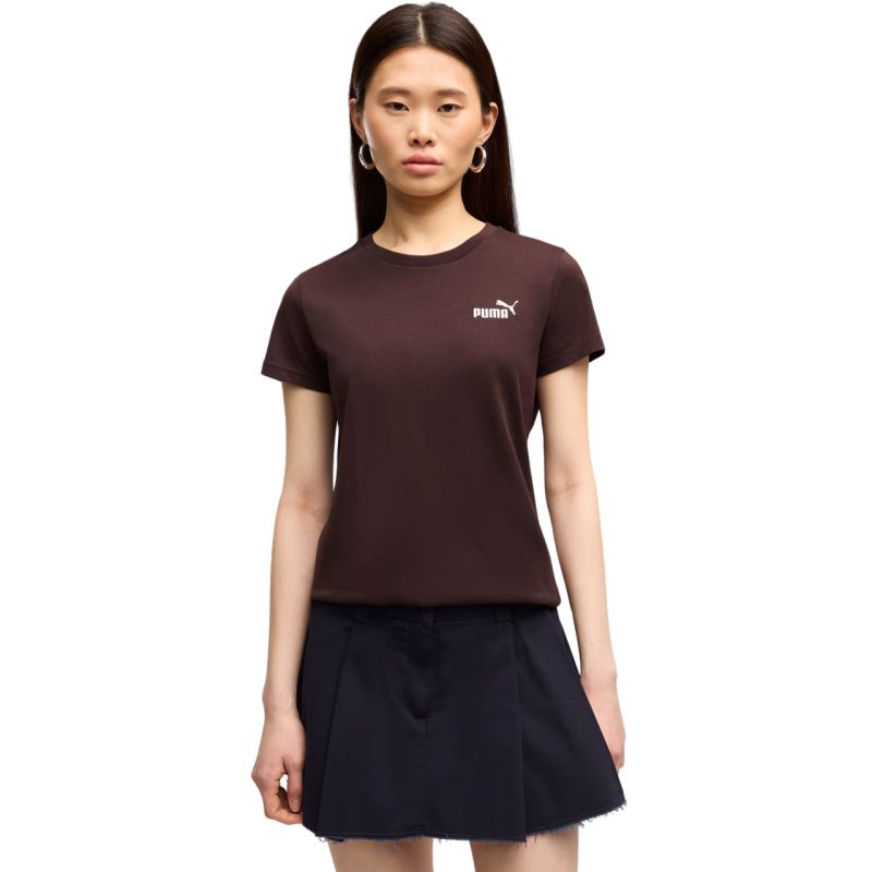 Puma Women's ESS Small No. 1 Logo Tee(s) Dark 682373 barna női póló